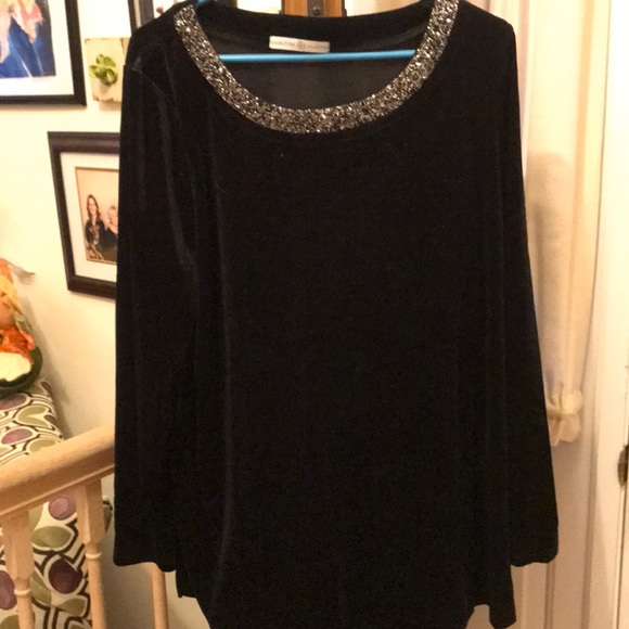 🛍️🛍️ 3 for $5. NIB Beautiful Velvet tunic - Picture 1 of 8